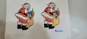 Rhoda's santa